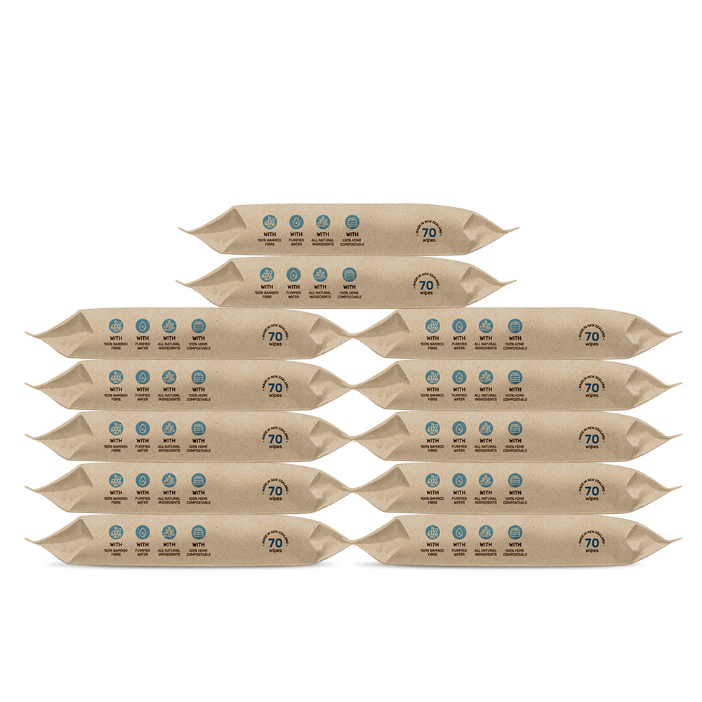 Pure Water Baby Wipes 70s (12*70s)