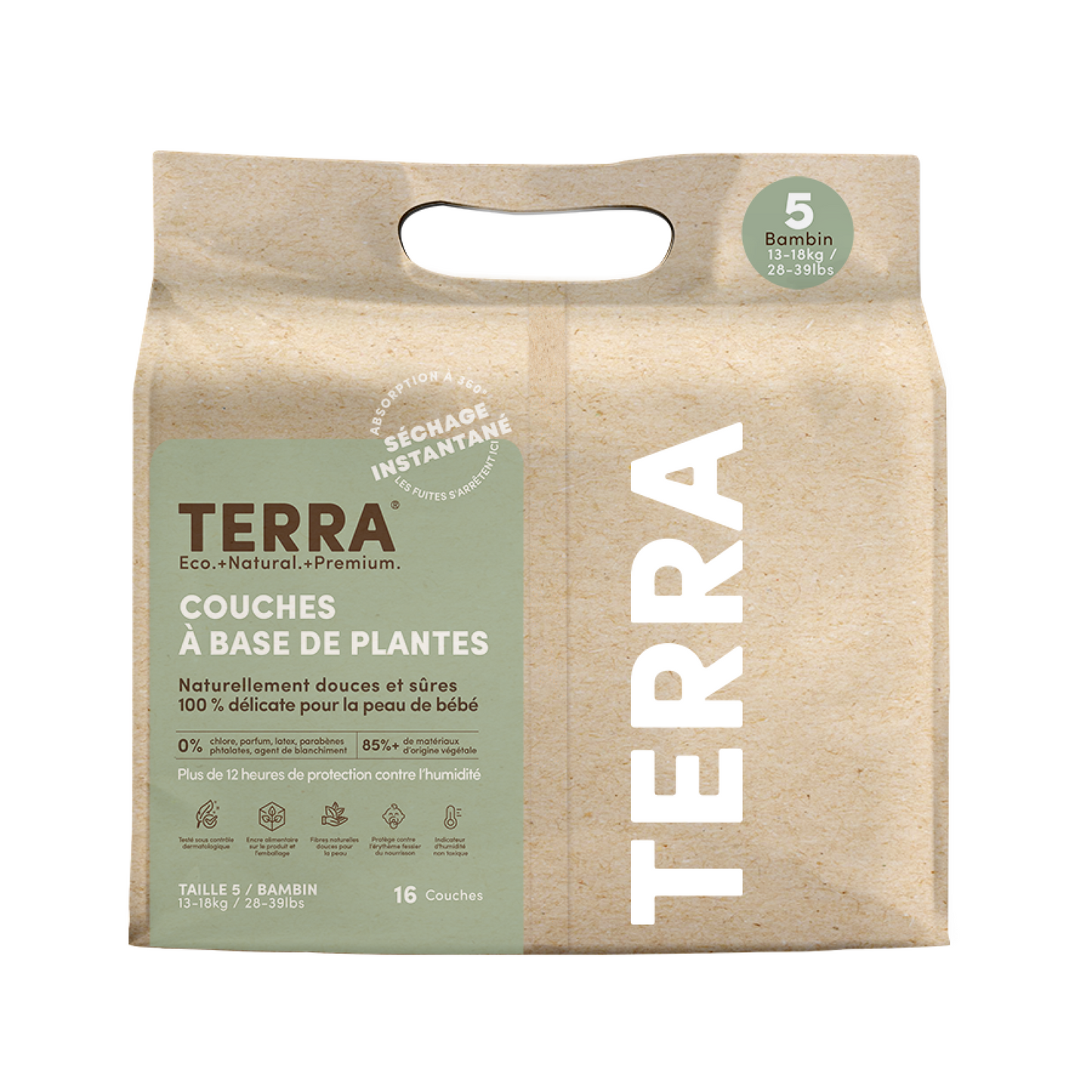 Walker 13-18kg Eco Nappies 16's (8*16s)