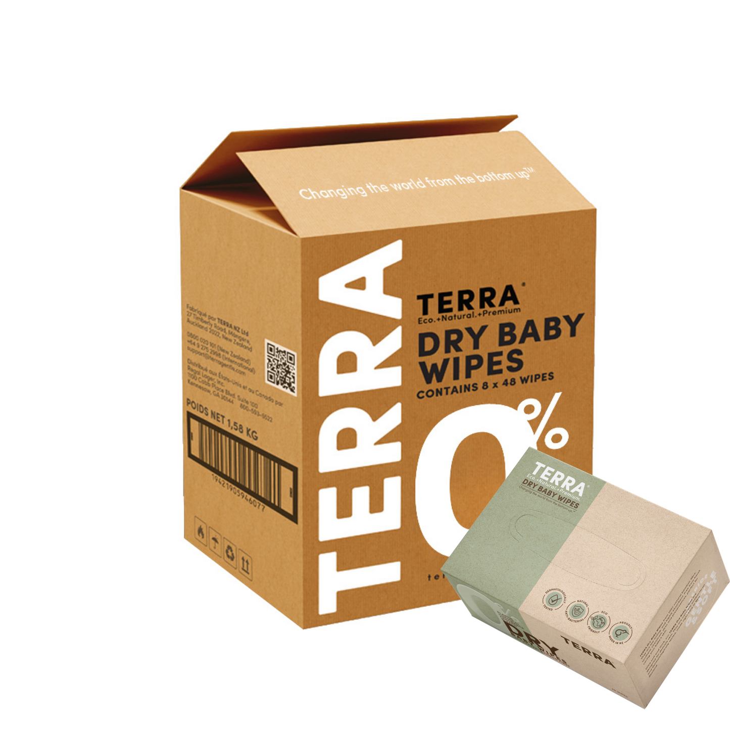 Dry Baby Wipes 48s (8*48s)