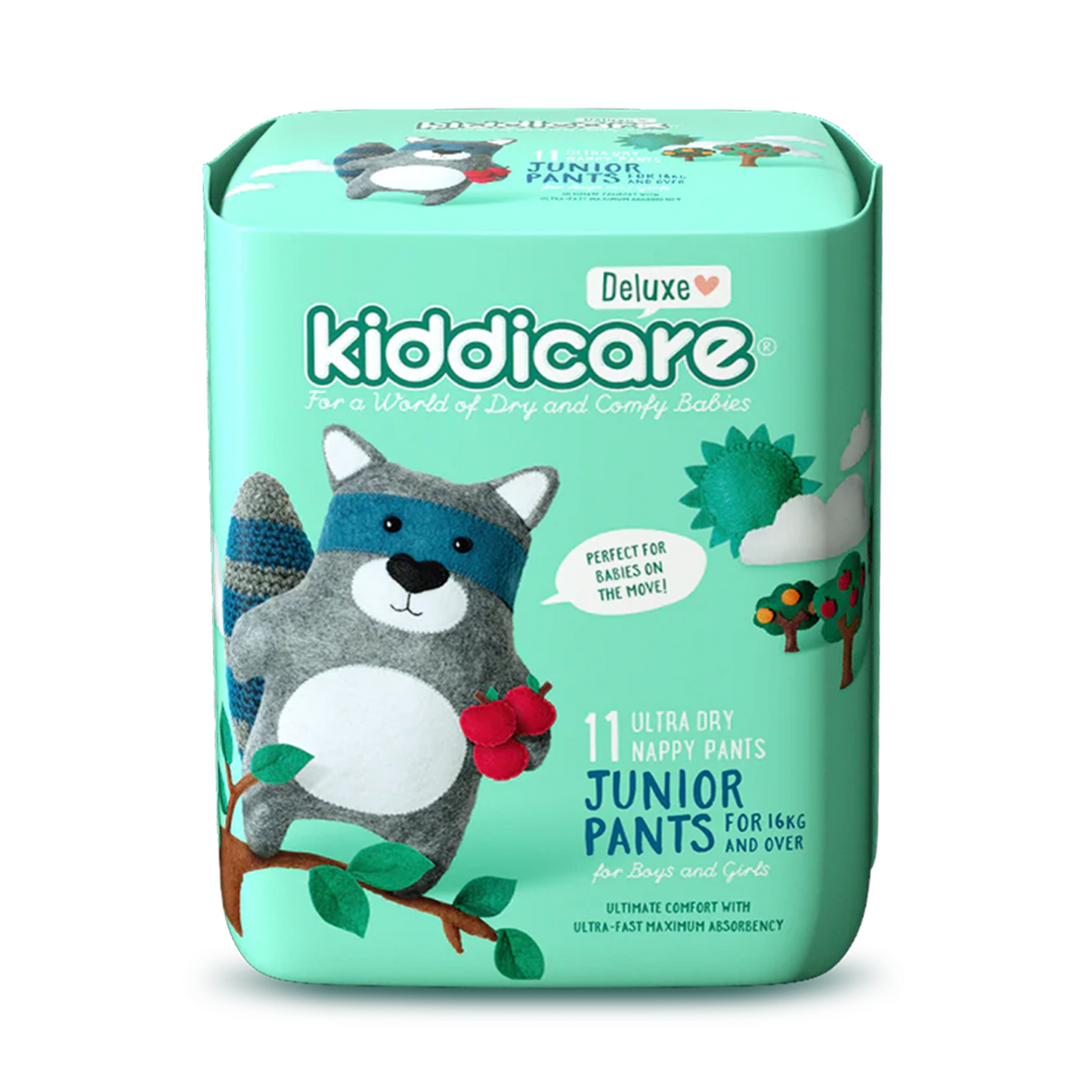 Junior 16kg+ Unisex Nappy Pants 11s (8*11s)