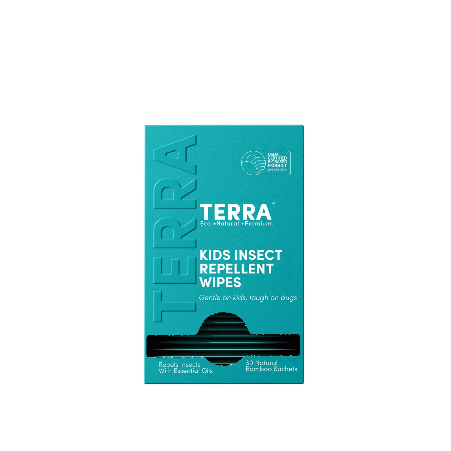 Terra Kids Insect Repellent Wipes 30s x 6 Carton Pack