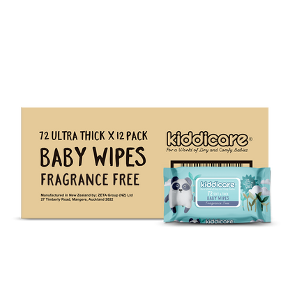 Baby Wipes - Fragrance Free (12*72s)