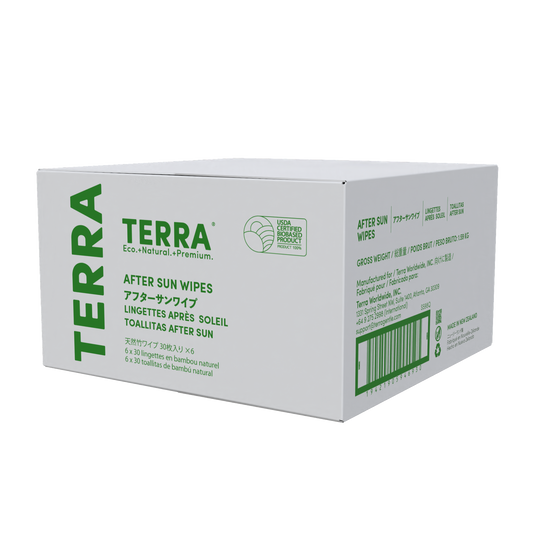 Terra After Sun Wipes 30s x 6 Carton Pack