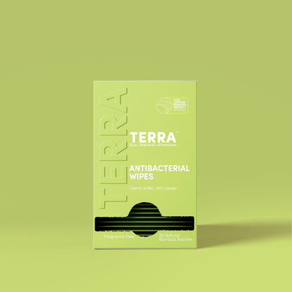 Terra Antibacterial Wipes 30s x 6 Carton Pack