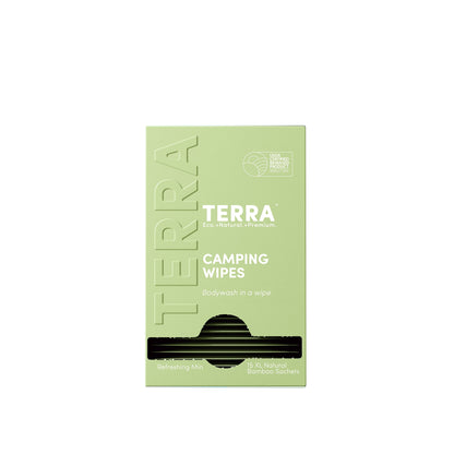 Terra Camping Wipes L 15 x 6 Carton Pack