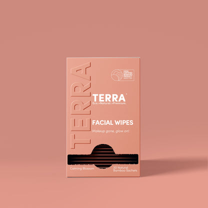 Terra Facial Wipes 30s x 6 Carton Pack