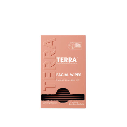 Terra Facial Wipes 30s x 6 Carton Pack