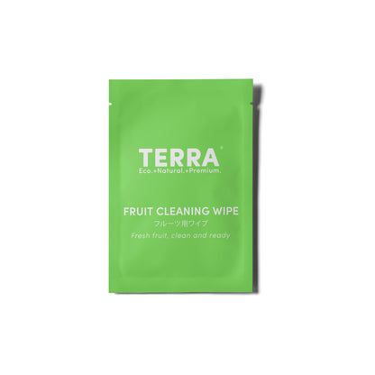 Terra Fruit Cleaning Wipes 30s x 6 Carton Pack