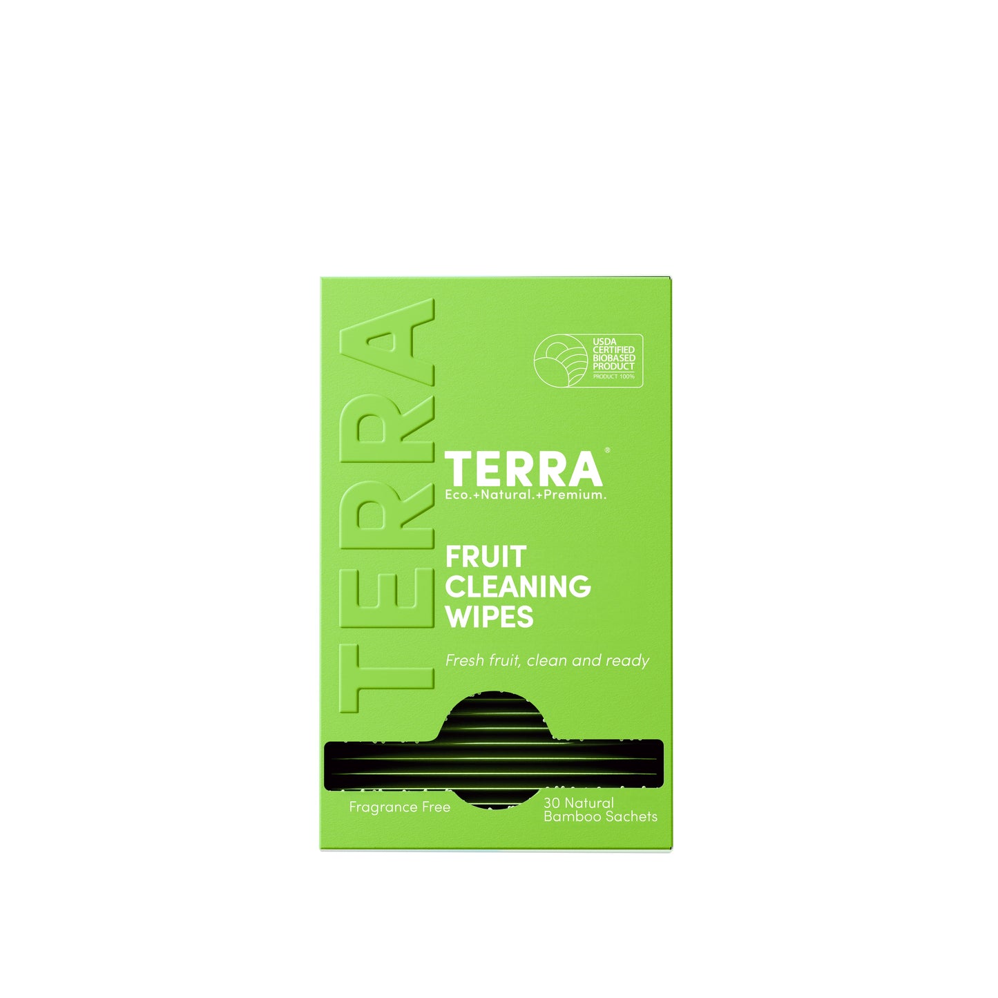 Terra Fruit Cleaning Wipes 30s x 6 Carton Pack