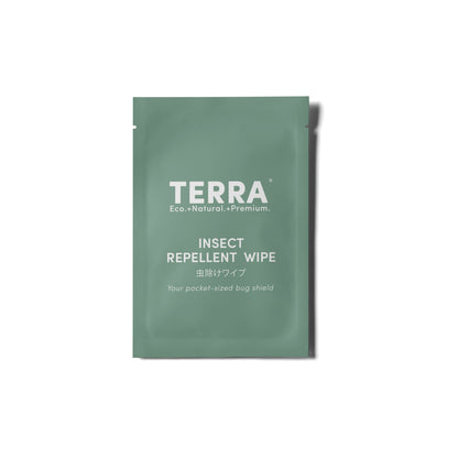 Terra Insect Repellent Wipes 30s x 6 Carton Wipes