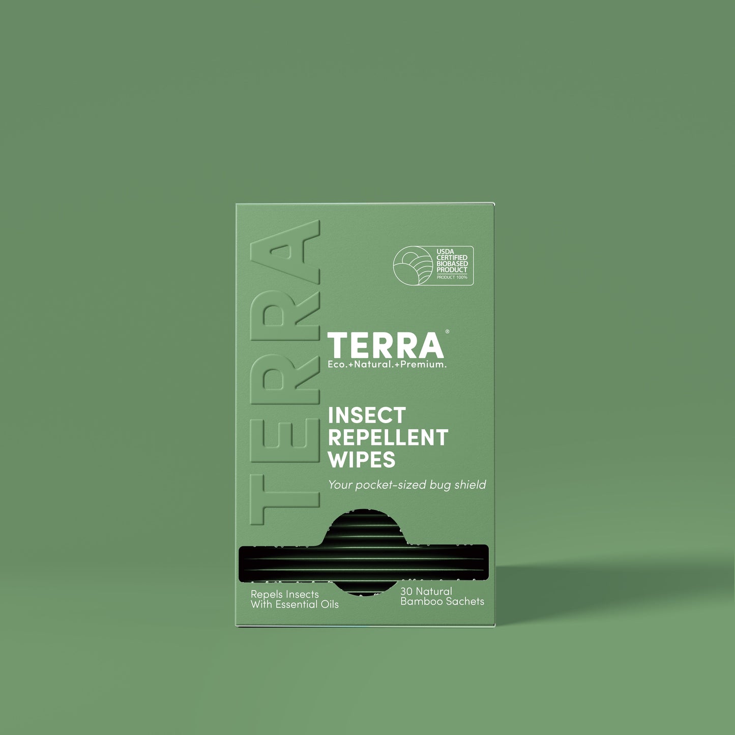 Terra Insect Repellent Wipes 30s x 6 Carton Wipes