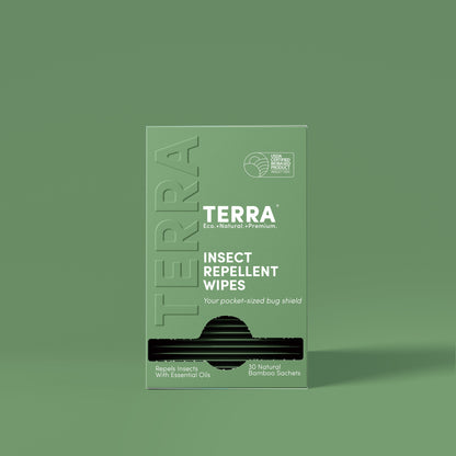 Terra Insect Repellent Wipes 30s x 6 Carton Wipes