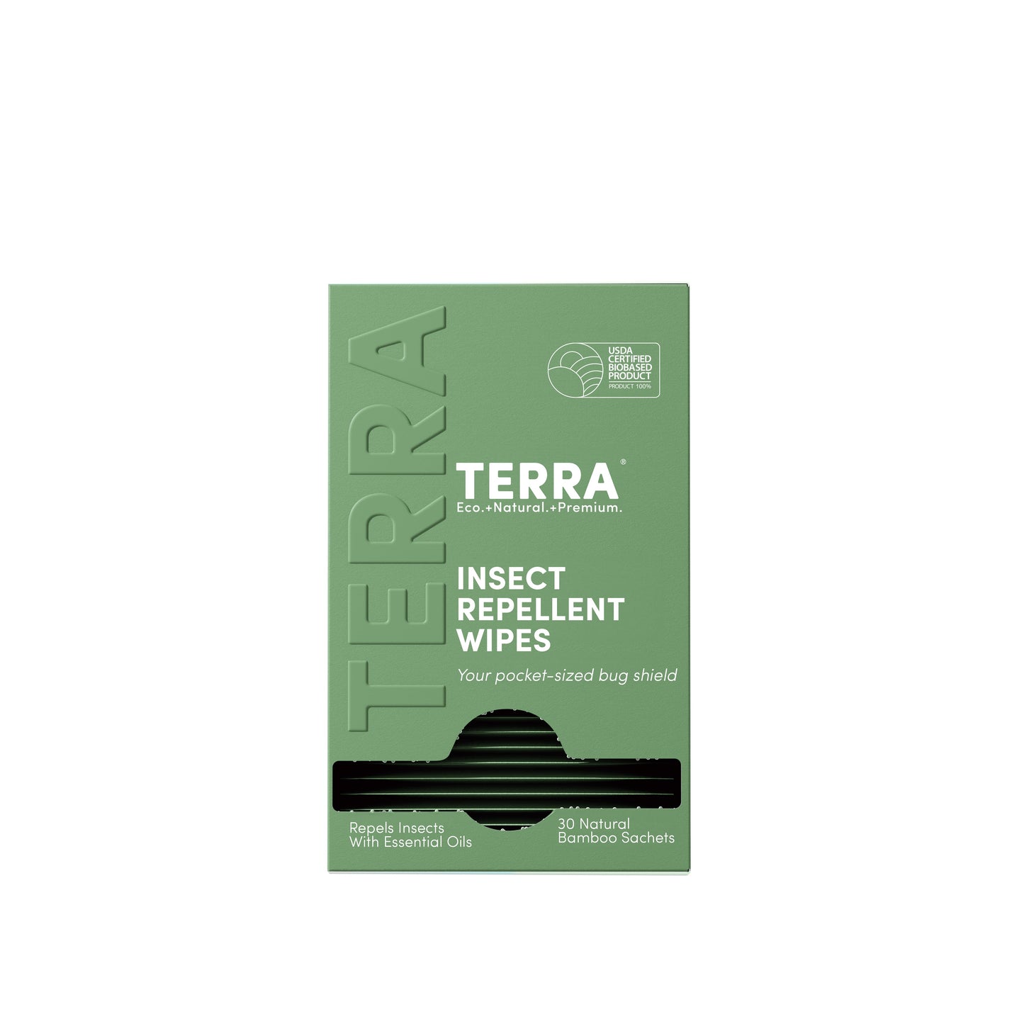 Terra Insect Repellent Wipes 30s x 6 Carton Wipes