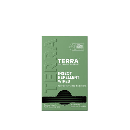 Terra Insect Repellent Wipes 30s x 6 Carton Wipes