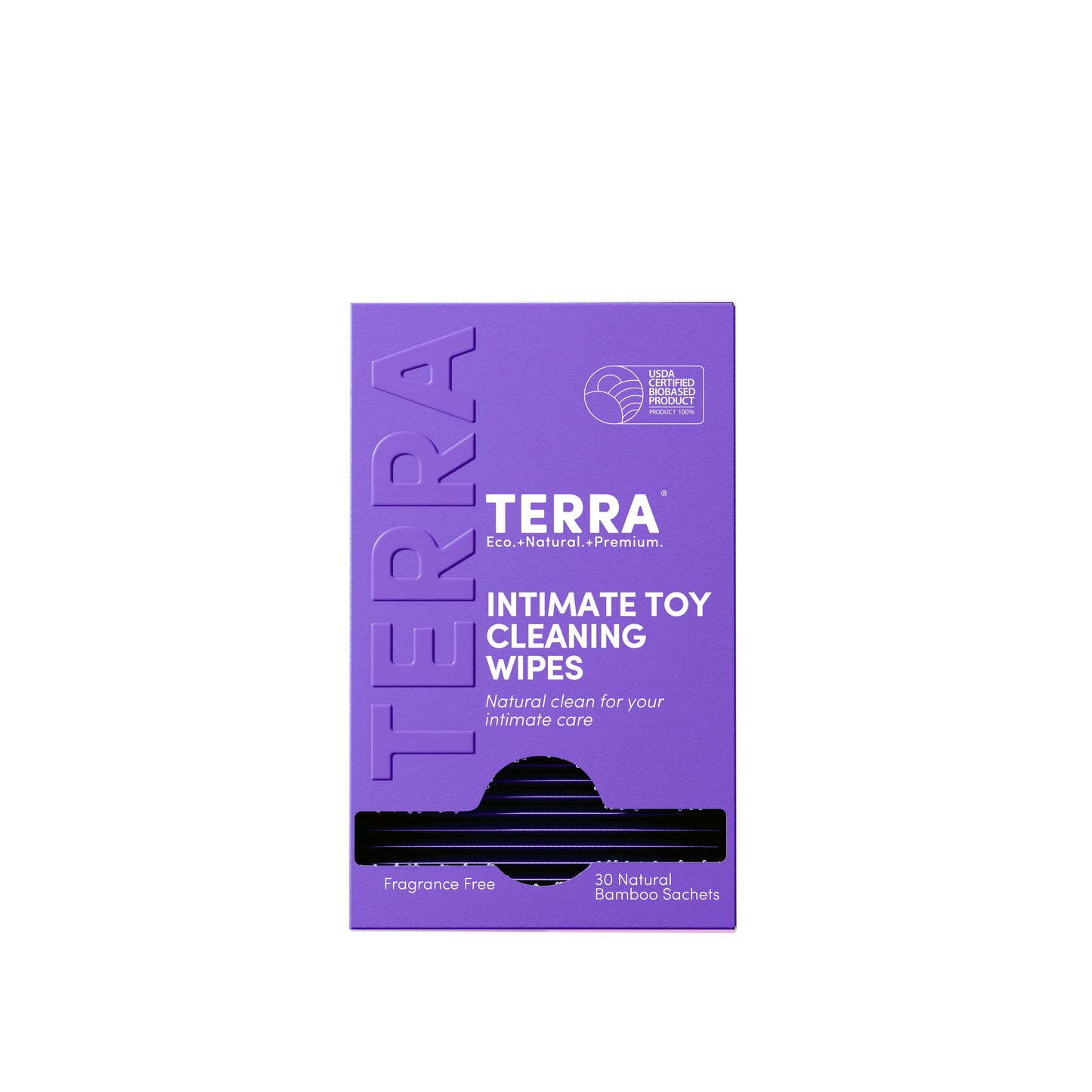 Terra Intimate Toy Cleaning Wipes 30s x 6 Carton Pack