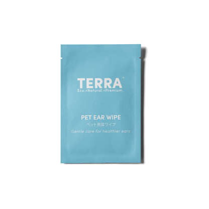 Terra Pet Ear Wipes 30s x 6 Carton Pack