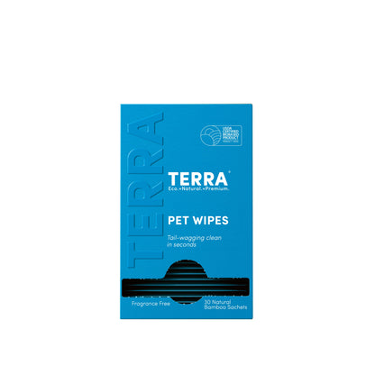Terra Pet Wipes 30s x 6 Carton Pack