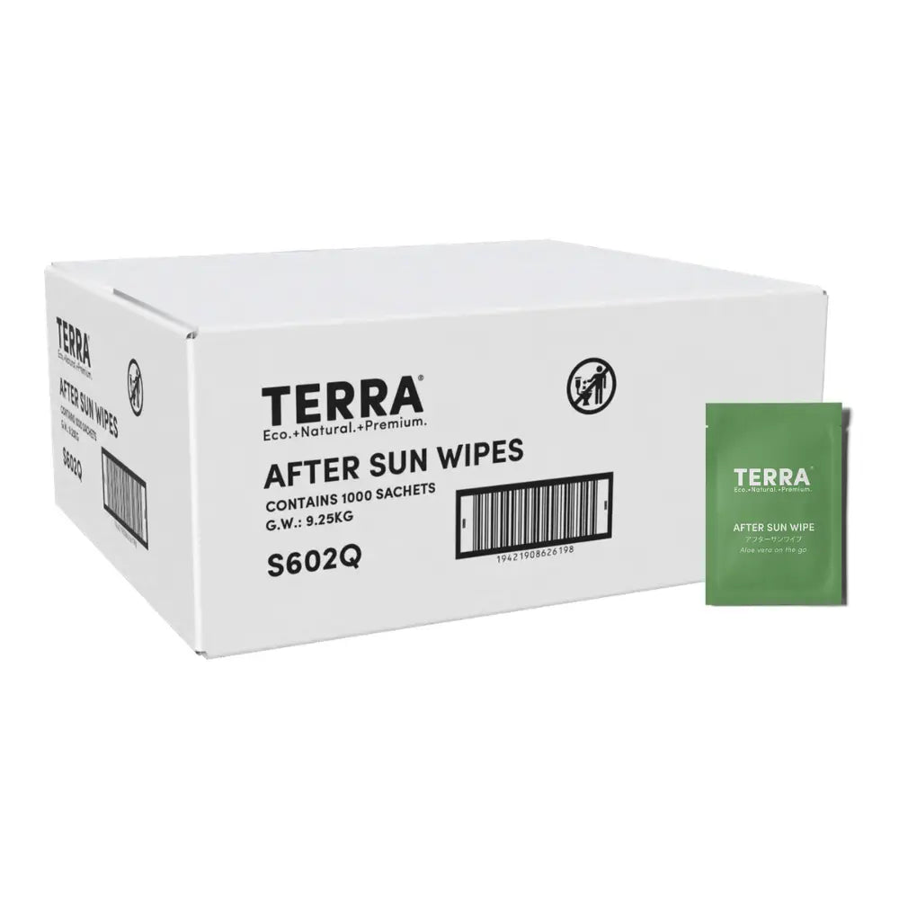 Terra After Sun Wipes 1000s Carton Pack