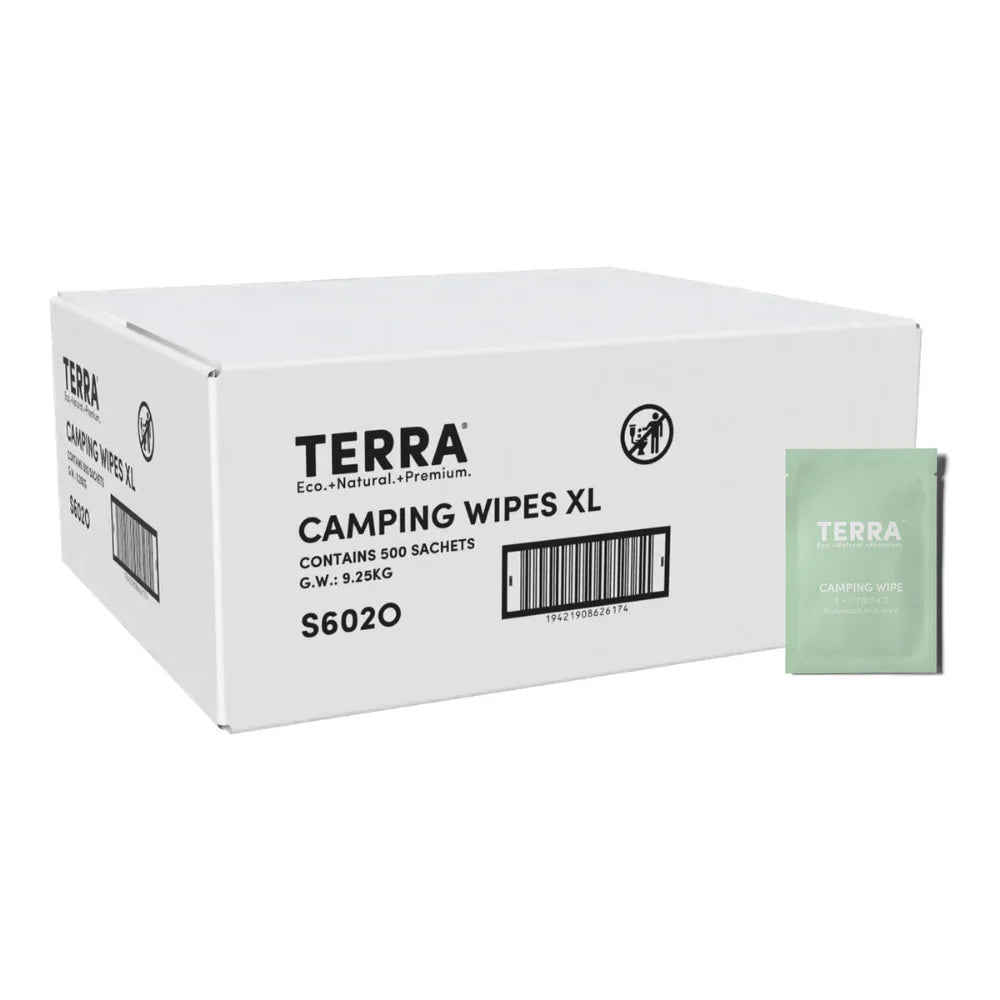 Terra Camping Wipes Carton Pack