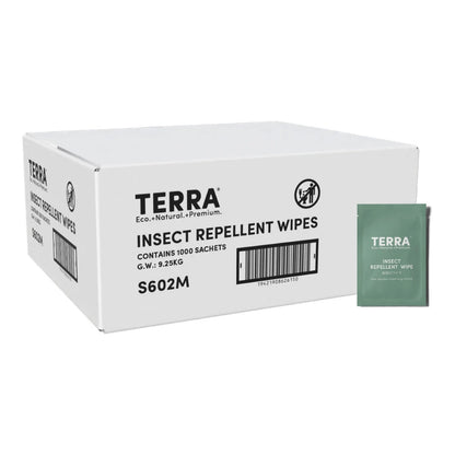 Terra Insect Repellent Wipes Carton Pack