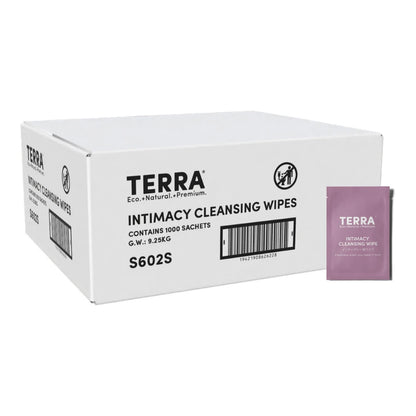 Terra Intimacy Cleansing Wipes Carton Pack
