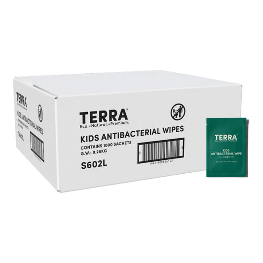 Terra Kids Antibacterial Wipes Carton Pack