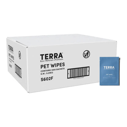 Terra Pet Wipes Carton Pack