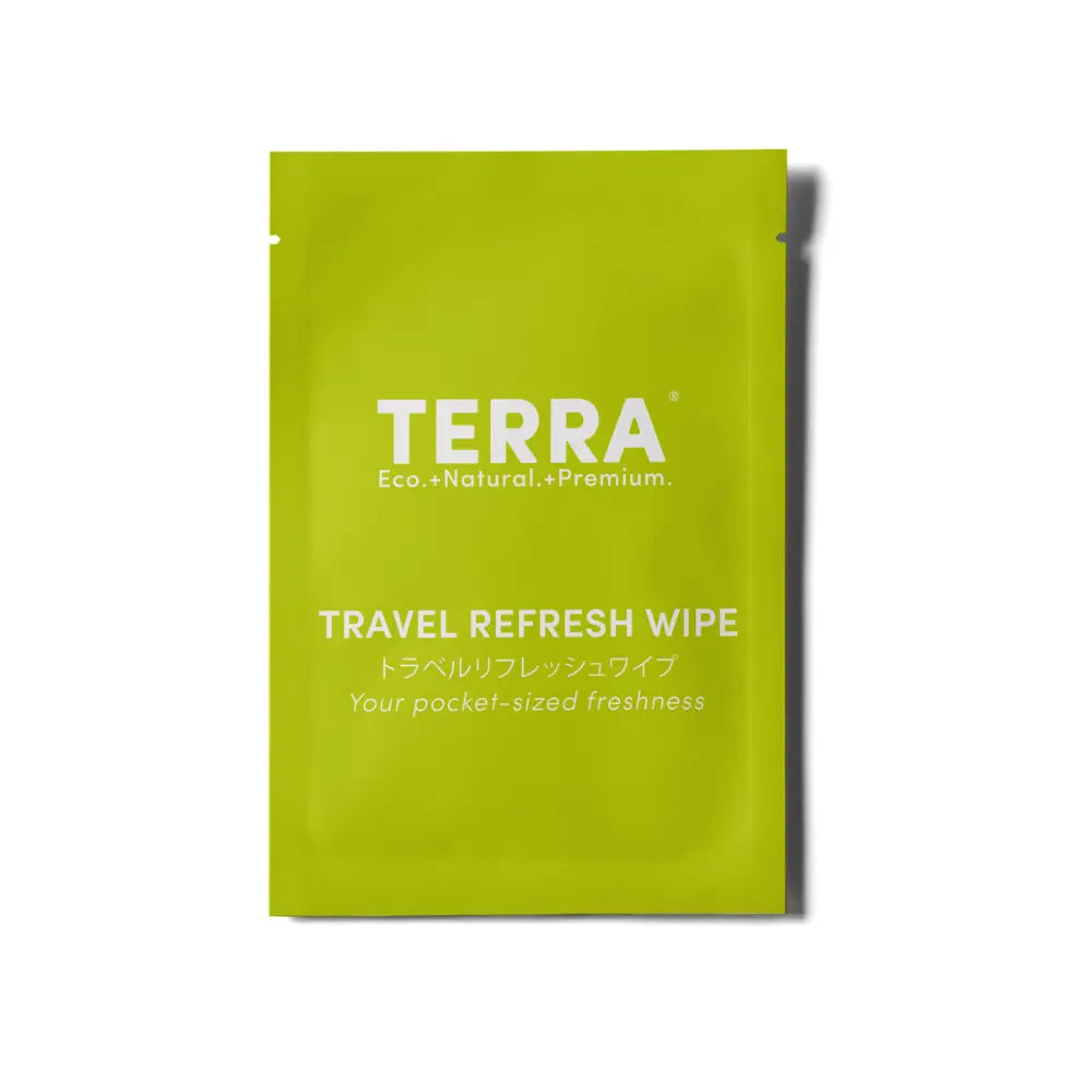 Terra Travel Refresh Wipes