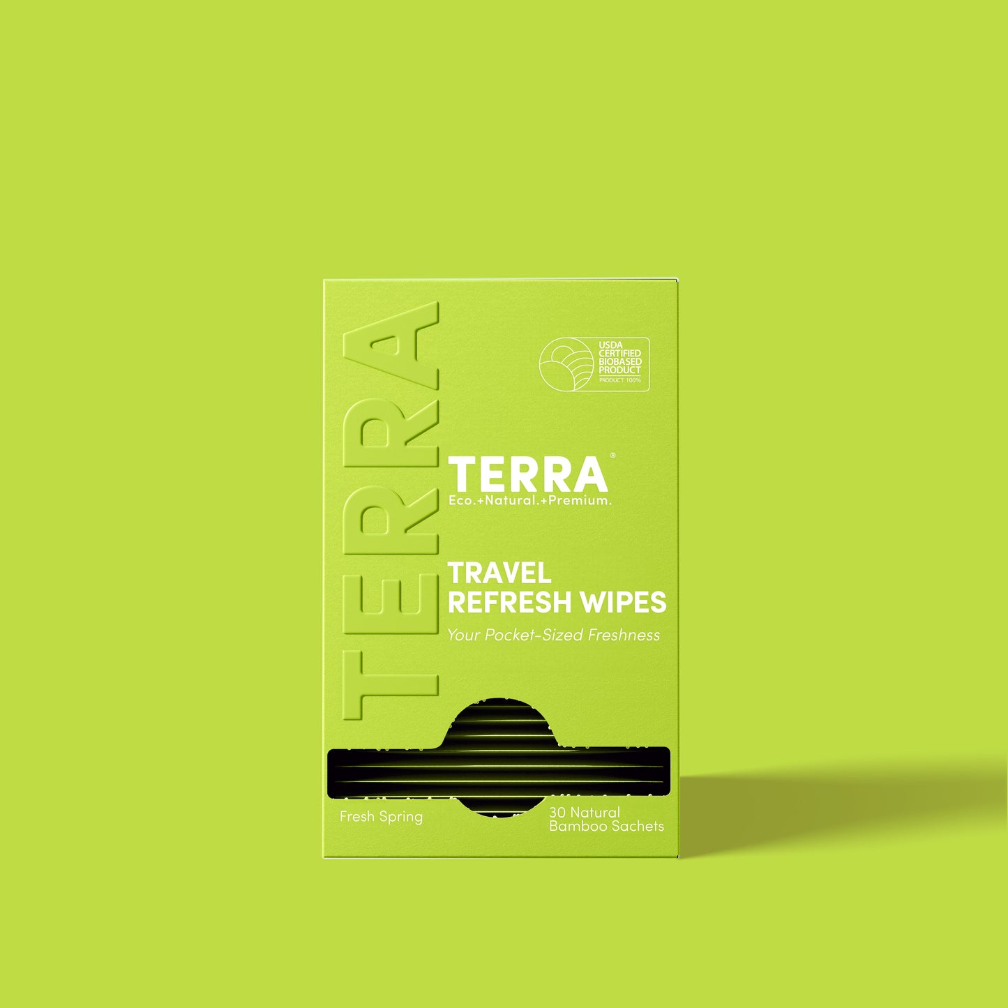 Terra Travel Refresh Wipes 30s x 6 Carton Pack