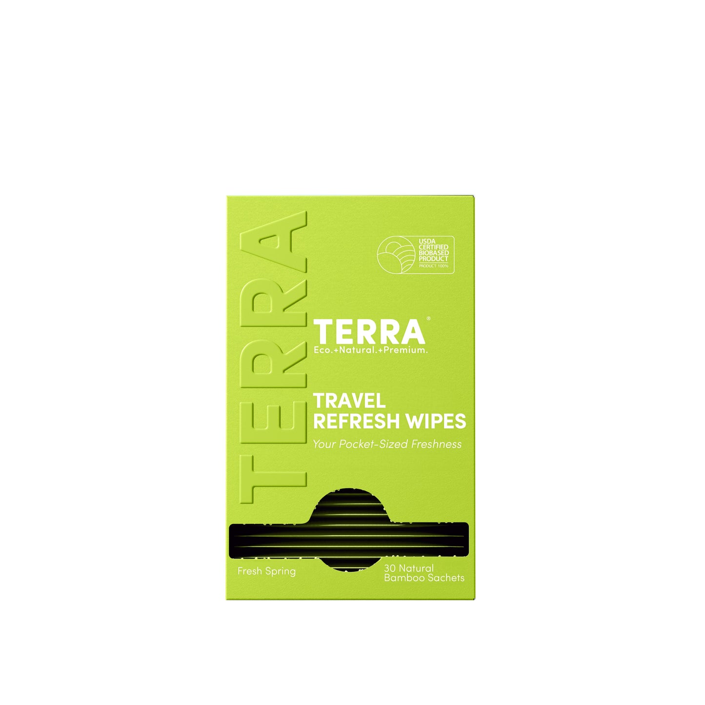 Terra Travel Refresh Wipes 30s x 6 Carton Pack