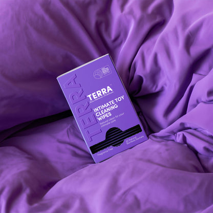 Terra Intimate Toy Cleaning Wipes 30s x 6 Carton Pack