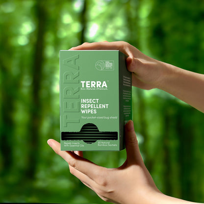 Terra Insect Repellent Wipes 30s x 6 Carton Wipes