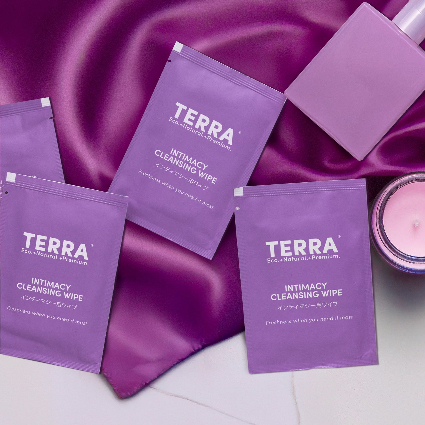 Terra Intimacy Cleansing Wipes 30s x 6 Carton Pack