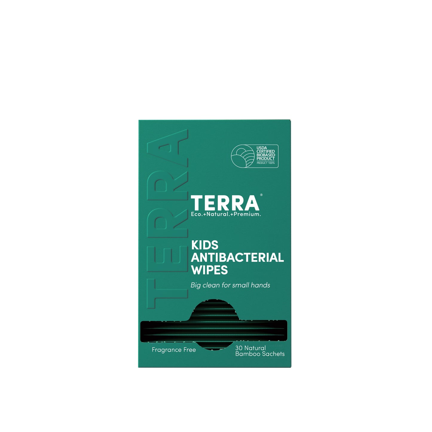 Terra Kids Antibacterial Wipes 30s x 6 Carton Pack