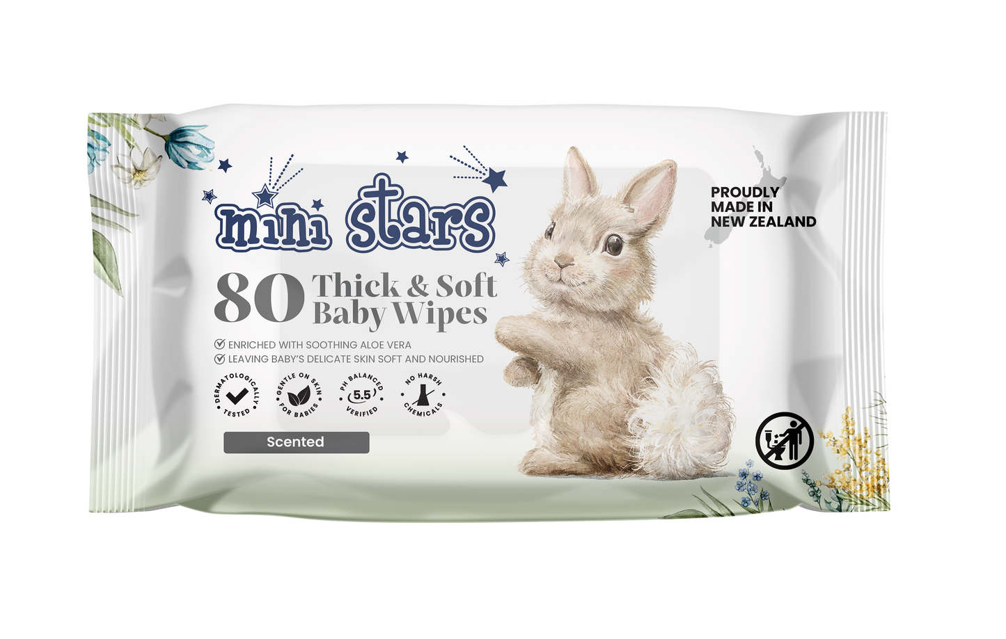 Wipes scented 80's (12*80s)