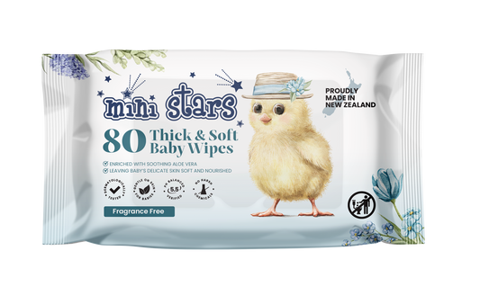 Wipes fragrance free 80's (12*80s)