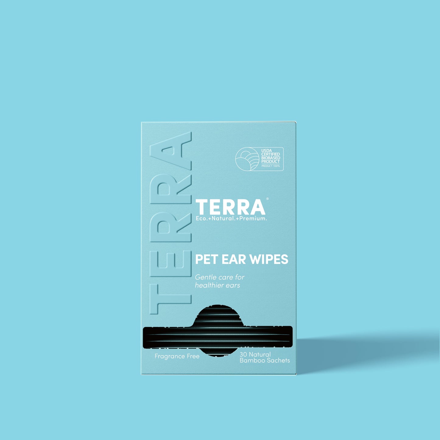 Terra Pet Ear Wipes 30s x 6 Carton Pack