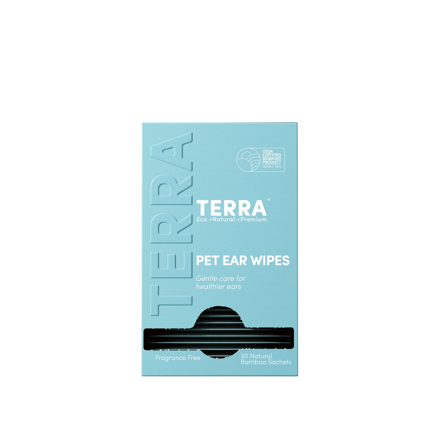 Terra Pet Ear Wipes 30s x 6 Carton Pack