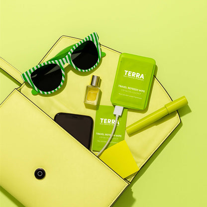 Terra Travel Refresh Wipes 30s x 6 Carton Pack